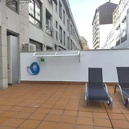Appartement Estudio Centrico 2 Con Terraza Y Parking Privado Ourense