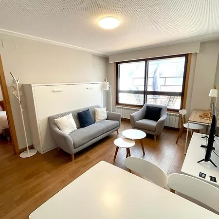 Estudio Céntrico 2 Con Terraza Y Parking Privado Ourense